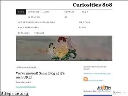 Sites similar to curiosities808.wordpress.com