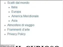 Sites similar to curiosoerrante.it