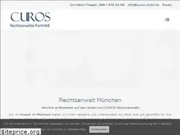 Sites similar to curos-recht.de