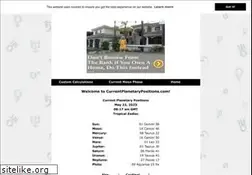 Sites similar to currentplanetarypositions.com