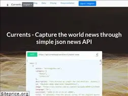 Sites similar to currentsapi.services