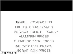 Sites similar to currentscrapmetalpricesperpound.com