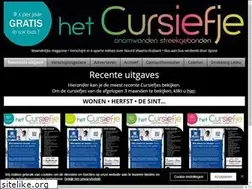 Sites similar to cursiefje.be