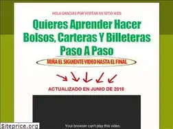 Sites similar to curso-de-bolsos-y-carteras.info