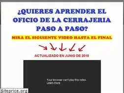 Sites similar to cursodecerrajeria.info