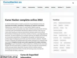 Sites similar to cursohacker.es