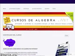 Sites similar to cursosdealgebra.net