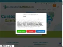 Sites similar to cursosdesanidad.es