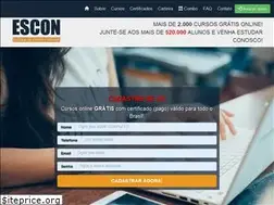 Sites similar to cursosescon.com.br