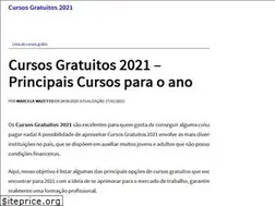 Sites similar to cursosgratuitos2021.com