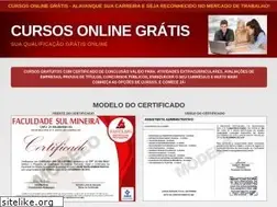 Sites similar to cursosonlinegratis.com.br