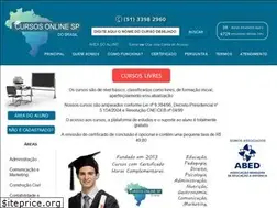 Sites similar to cursosonlinesp.com.br