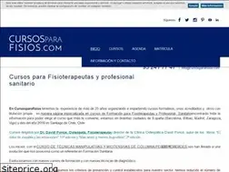 Sites similar to cursosparafisios.com