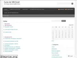 Sites similar to cursovisualexcel.wordpress.com