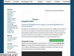 Sites similar to cursus-fotografie.nl