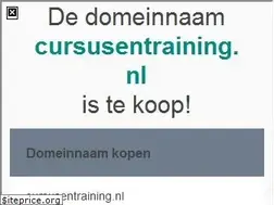 Sites similar to cursusentraining.nl