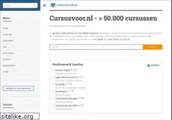 Sites similar to cursusvoor.nl