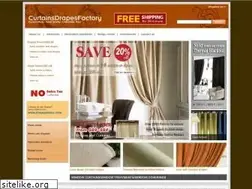 Sites similar to curtainsdrapesfactory.com