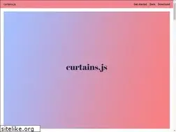 Sites similar to curtainsjs.com