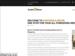 Sites similar to curtainsndecor.com