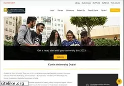 Sites similar to curtindubai.ac.ae