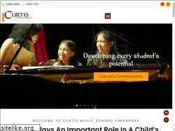 Sites similar to curtismusicschool.com.sg
