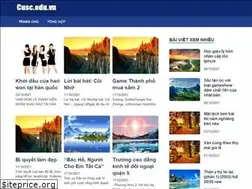 Sites similar to cusc.edu.vn