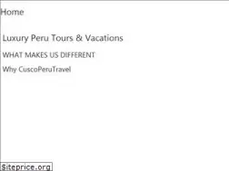 Sites similar to cuscoperu.travel