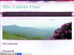 Sites similar to cusicksclass.weebly.com