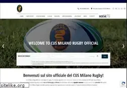 Sites similar to cusmilanorugby.it