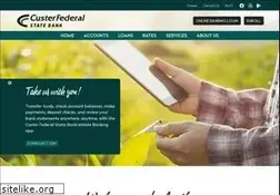 Sites similar to custerfederal.com