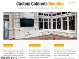 Sites similar to custom-cabinets-houston.com