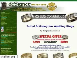 Sites similar to custom-initial-rings.com