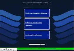 Sites similar to custom-software-development.biz
