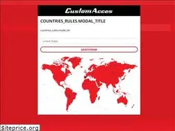 Sites similar to customacces.com