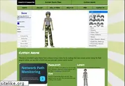 Sites similar to customanime.com
