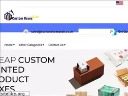 Sites similar to customboxespeak.co.uk