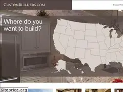 Sites similar to custombuilders.com