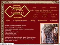 Sites similar to customcarpetsclarkston.com