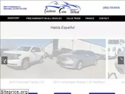 Sites similar to customcarswest.com