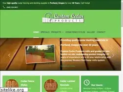 Sites similar to customcedarproductsinc.com