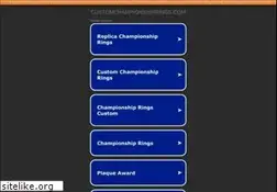Sites similar to customchampionshiprings.com