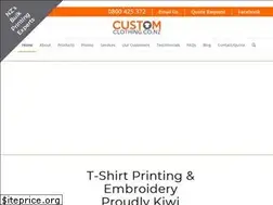 Sites similar to customclothing.co.nz