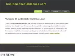 Sites similar to customcollectablecues.com