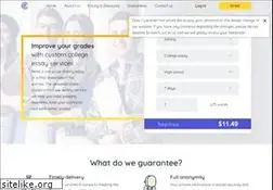 Sites similar to customcollegeessays.com