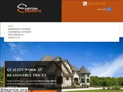 Sites similar to customconcrete-il.com