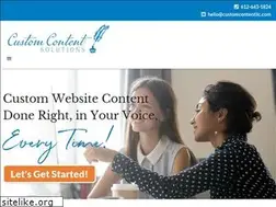 Sites similar to customcontentllc.com