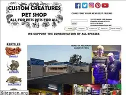 Sites similar to customcreaturespetshop.com