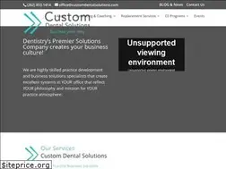 Sites similar to customdentalsolutions.com