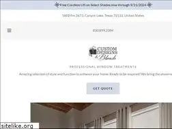 Sites similar to customdesignsandblinds.com